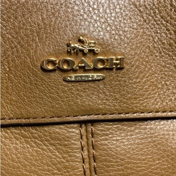 NWT Coach, pebbled, leather large, Lexy shoulder bag - Picture 11 of 14